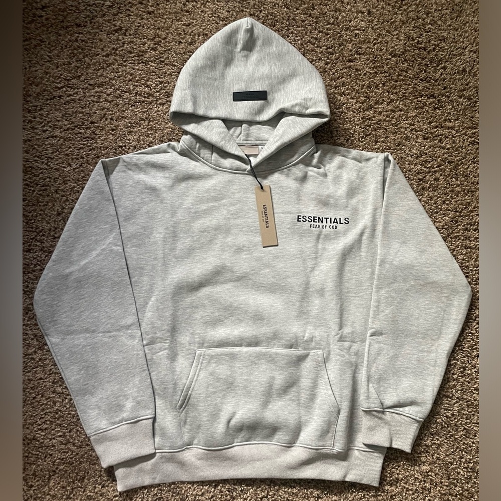 Grey Essentials Hoodie